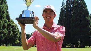 James Leow wins 55th Pacific Coast Amateur Championship