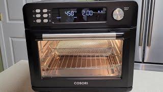 26qt 1800w COSORI 12-in-1 Wifi Air Fryer Oven Combo Echo Alexa First Look & Cook 12inch Pizza