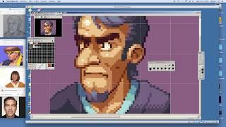 PIXEL ART TIME LAPSE #88 - Random Character Portrait