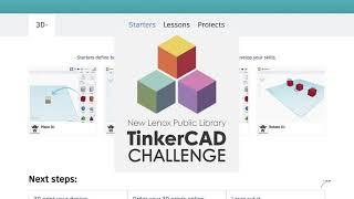 TinkerCAD Challenge at New Lenox Library: How to Join