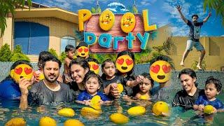 SUMMER POOL PARTY WITH FAMILY  | Zohan Ki Pro Max Swimming  | Bacho K Sath Bachy Ban Gaye ️