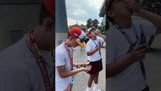 LLWS Team Texas tries out SMACKIN' Sunflower Seeds🫡