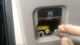 2022 Jeep Grand Wagoneer Shift Lock Override