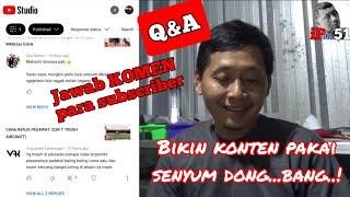 MENJAWAB KOMEN di channel iP-Tech 51 | tentang mesin las, pesawat, dak baja ringan, kursus elektro