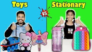 Amazing Toys Vs Stationary Challenge | Fun Challenge | Pari's Lifestyle