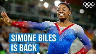 Simone Biles is ready to wow the world again!