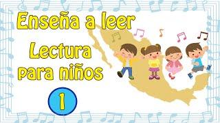 Enseña a leer, programa de lectura para niños. Tema 1