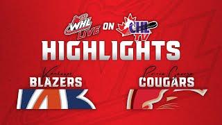 Kamloops Blazers at Prince George Cougars 11/22 | WHL Highlights 2024-25