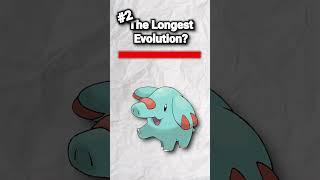 Which Pokémon Took The LONGEST To Evolve? 