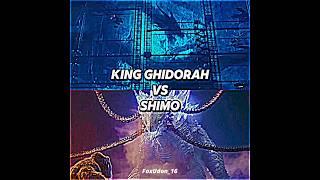 King Ghidorah vs Shimo | Godzilla x Kong : The New Empire | #battle #edit