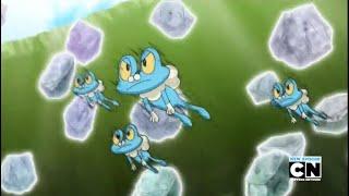 Pokemon: Froakie vs Onix