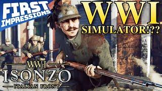 Isonzo - An Authentic And Cinematic Multiplayer Experience - Steam First Impressions