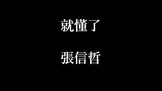 張信哲-就懂了【歌詞】