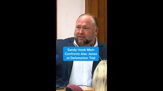 Sandy Hook Mom CONFRONTS Alex Jones at His Trial #shorts