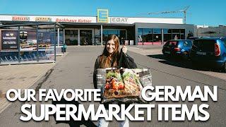 German supermarket items that Americans buy all the time (let's go shopping!)