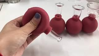 Massage Vacuum Suction Cupping Cups for Body Face Leg Arm Back Shoulder Muscle and Joint Pain