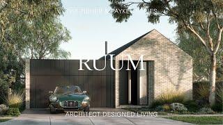 A New Pathway to Architect Designed Living – Ruum