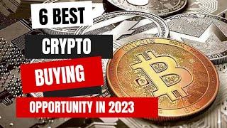 The 6 Best Crypto Buying Opportunity in 2023 #bitcoin  #ethereum #solana  #sandbox
