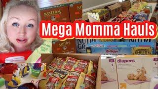 LARGE FAMILY GROCERY SHOPPING HAUL - Did I buy enough snacks? Sharp Shopper, Target Dollar Spot!!