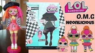 LOL Surprise OMG Neonlicious Unboxing New LOL Surprise Fashion Dolls Collect Royal Bee, Swag