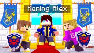 ALEX IS DE KONING VAN KLEUR STAD (Minecraft Survival)