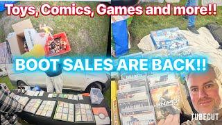 1st BOOT SALE OF 2024!! LET THE RETRO NOSTALGIA HUNTING BEGIN!!!