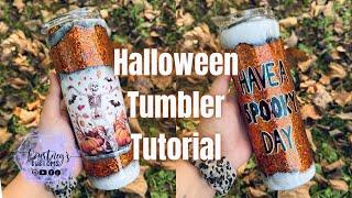 Spooky Halloween Tumbler Tutorial!