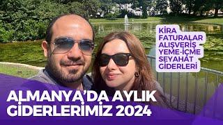 ALMANYA’DA AYLIK GİDERLERİMİZ 2024 | Nisan Ayı Tüm Harcamalarımız