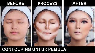 Tutorial CONTOURING untuk PEMULA (WAJAH TIRUS SEKETIKA)