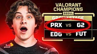 PRX CAN'T ESCAPE US | G2 Reacts To VCT Champions Seoul Draw