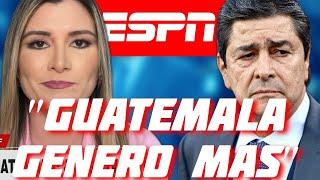 PERIODISTA MUJER APRUEBA LO HECHO POR TENA Y SELECCION NACIONAL DE GUATEMALA EN NATIONS LEAGUE