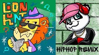 Going On A Lion Hunt Rap Remix (Lyric Video) | Pj Panda | HipHop Nursery Rhymes | Clean HipHop |