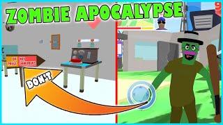 I Accidentally Created The ZOMBIE APOCALYPSE in Dude Theft Wars - Gameplay 2 FHD (ANDROID)