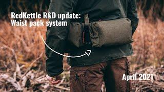 Modular hunting waist pack - RedKettle R&D update