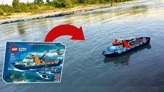 LEGO Schiff im Fluss getestet & gekentert  | Set 60368 Review!