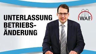 Unterlassung einer Betriebsänderung - Wann hilft das Arbeitsgericht? | Betriebsrat Video