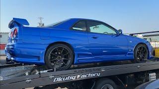 R34 Skyline Okubo Factory Pick Up