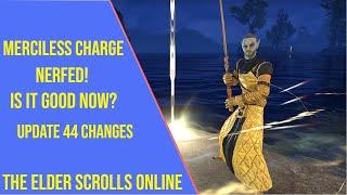 ESO Merciless Charge Nerf - Update 44 Changes