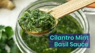 Cilantro Mint Basil Sauce