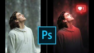Photoshop Manipulation - Glowing Social Media Icon | Photoshop Tutorial