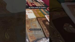 Kashmiri Tilla Work Shawls  || Woolen Shawl  || Kashmiri Shawl  || #shorts #viral #ytshorts