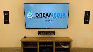 Polk Audio 5.1.4 Dolby Atmos Theater by DREAMEDIA + PATIO and LIVING ROOM INSTALL