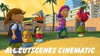 Rocket Power: Beach Bandits - All Cutscenes Cinematic | Game Movie (PS2, Gamecube)