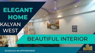 AWESOME 2BHK AT KALYAN WEST/BEAUTIFUL INTERIORS/KALYAN PROPERTIES/ FLAT FOR SALE AT KALYAN