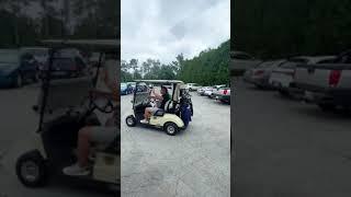 Golfer Gets Distracted by Women and Crashes Cart into Another - 1234477