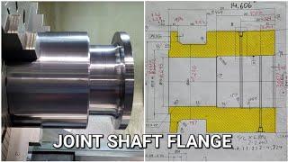 Joint Shaft Flange | CNC Lathe Machining