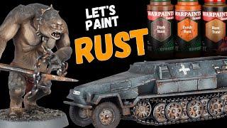 Transform Your Models: Tips and Tricks for Using Army Painter's New Rust Paints!