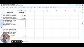 Rental Rate Comparison Calculator (Link in Description)