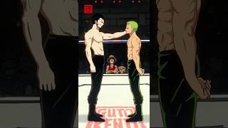 Zoro vs Mihawk Power Slap #onepiece