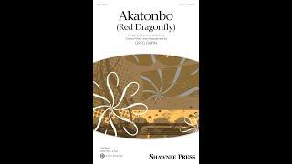 Akatonbo (Red Dragonfly) (2-Part Choir) - Arranged by Greg Gilpin